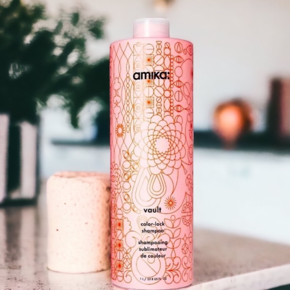 New Amika Vault Shampoo color lock 1L
